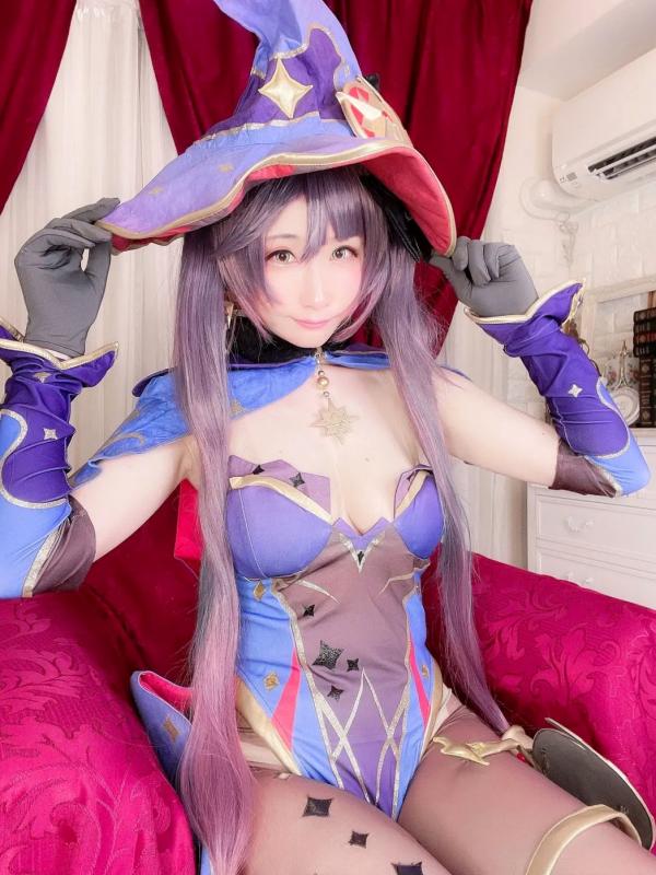    [Cosplay][my suite] Atsuki あつき - 原神莫娜性感Cosplay，极致身材还原角色女神写真集第3张图片