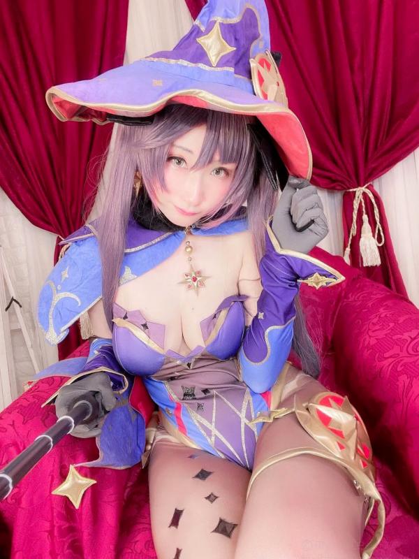    [Cosplay][my suite] Atsuki あつき - 原神莫娜性感Cosplay，极致身材还原角色女神写真集第4张图片
