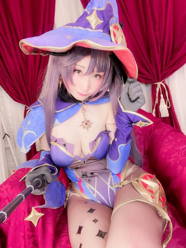    [Cosplay][my suite] Atsuki あつき - 原神莫娜性感Cosplay，极致身材还原角色女神写真集第5张图片