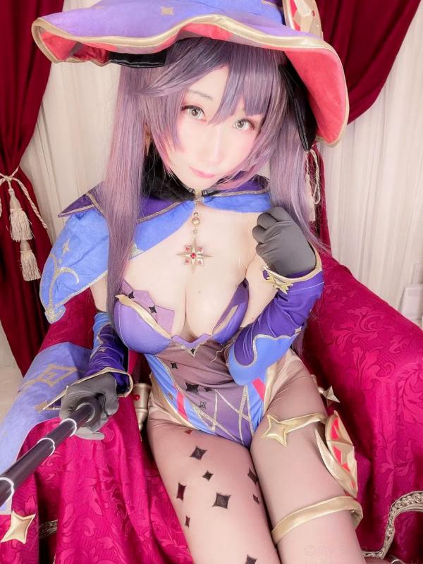    [Cosplay][my suite] Atsuki あつき - 原神莫娜性感Cosplay，极致身材还原角色女神写真集第6张图片