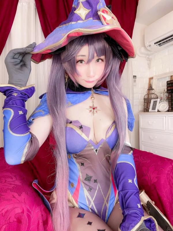    [Cosplay][my suite] Atsuki あつき - 原神莫娜性感Cosplay，极致身材还原角色女神写真集第8张图片