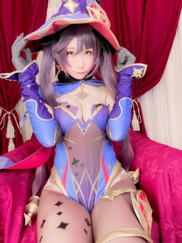    [Cosplay][my suite] Atsuki あつき - 原神莫娜性感Cosplay，极致身材还原角色女神写真集第9张图片