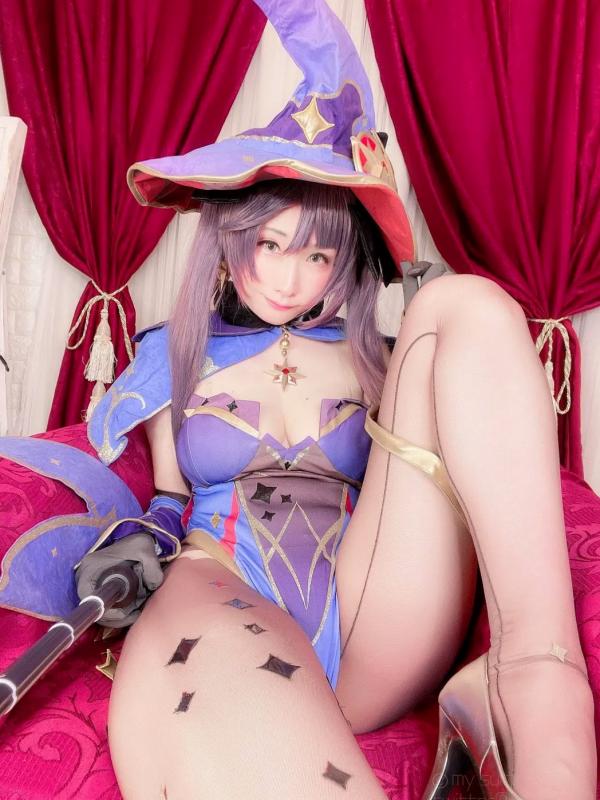    [Cosplay][my suite] Atsuki あつき - 原神莫娜性感Cosplay，极致身材还原角色女神写真集第10张图片