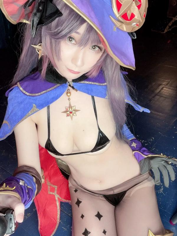    [Cosplay][my suite] Atsuki あつき - 原神莫娜性感Cosplay，极致身材还原角色女神写真集第19张图片