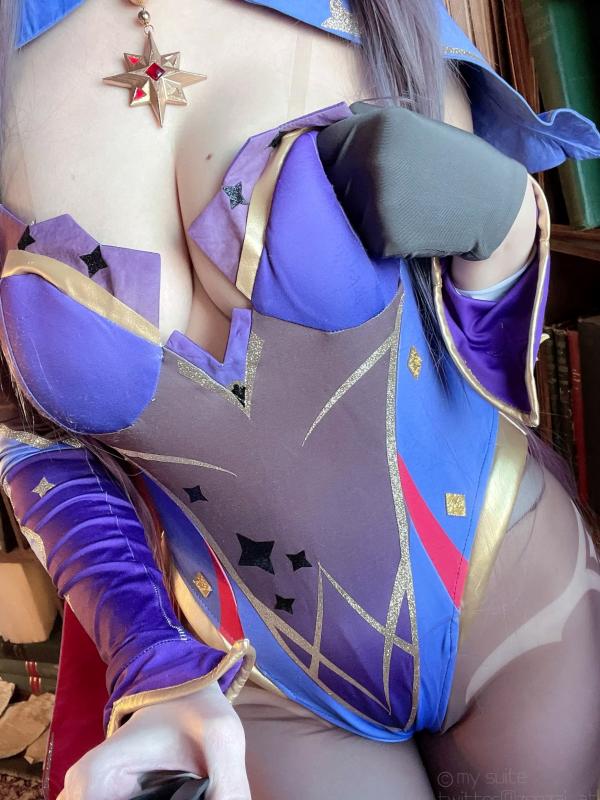    [Cosplay][my suite] Atsuki あつき - 原神莫娜性感Cosplay，极致身材还原角色女神写真集第30张图片