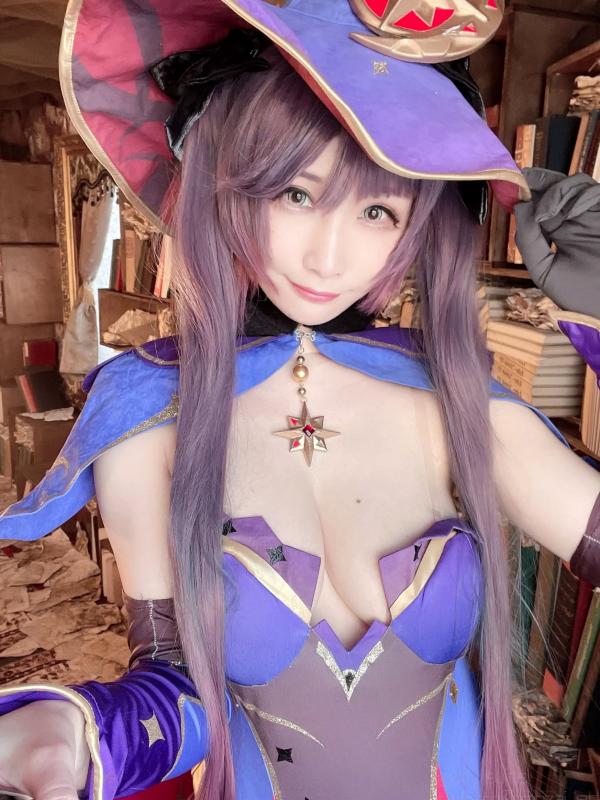   [Cosplay][my suite] Atsuki あつき - 原神莫娜性感Cosplay，极致身材还原角色女神写真集第50张图片