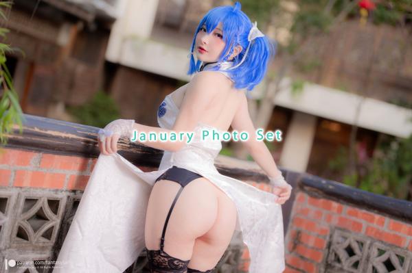    Fantasy-Factory小丁Ding 2023年1月写真系列：绝美狐仙Cosplay与极致束缚诱惑第7张图片