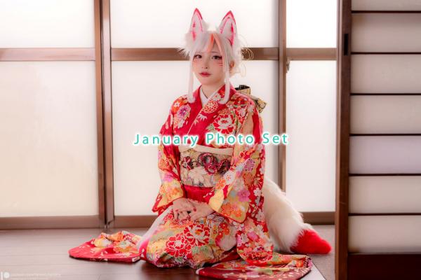    Fantasy-Factory小丁Ding 2023年1月写真系列：绝美狐仙Cosplay与极致束缚诱惑第16张图片