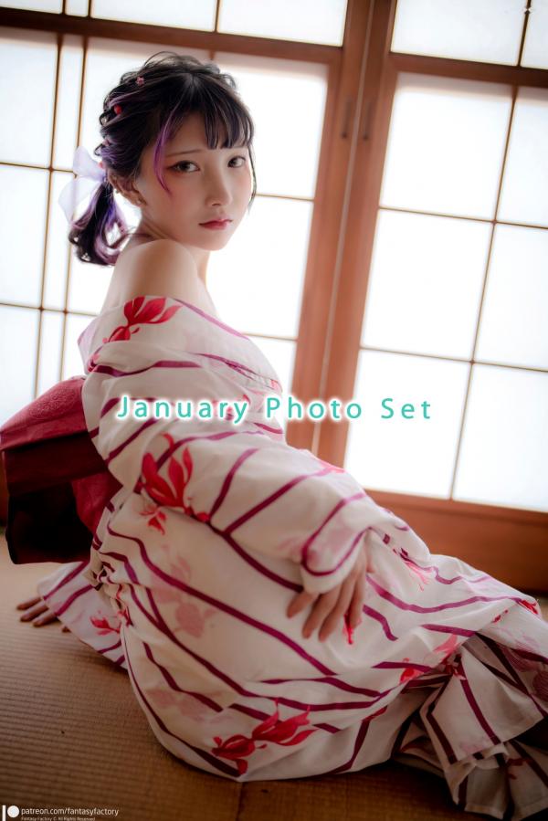    Fantasy-Factory小丁Ding 2023年1月写真系列：绝美狐仙Cosplay与极致束缚诱惑第17张图片