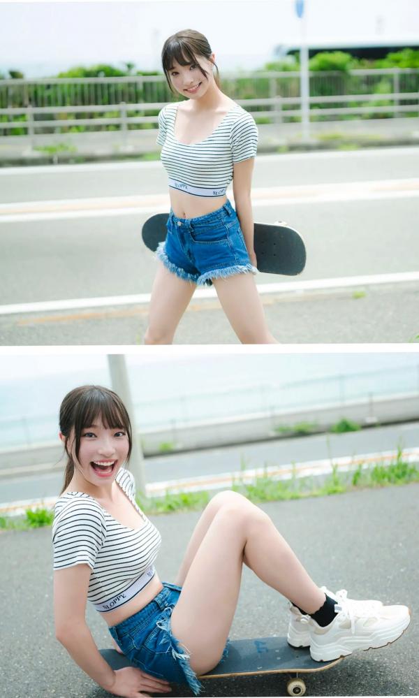    里仲菜月 - こっち向いて、なっちゃん！清新户外与私房比基尼性感写真集第36张图片