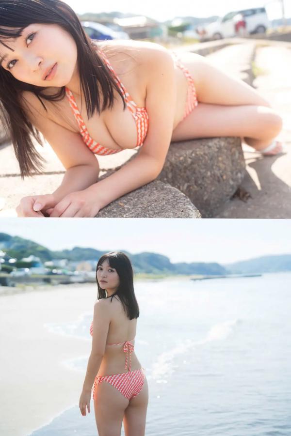    佐山すずか - 週末彼女，清新私房写真，极致童颜巨乳，居家慵懒风格，治愈系性感女神第54张图片