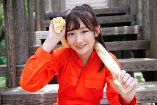    [Minisuka.tv] 近藤あさみ (Asami Kondou) - 户外工装造型，清纯笑容与性感蕾丝比基尼的治愈系福利第18张图片