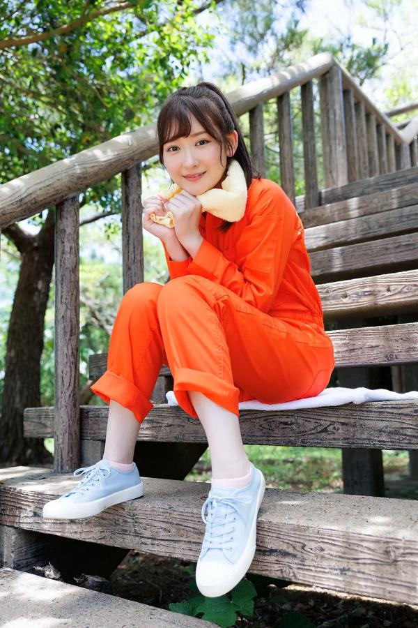    [Minisuka.tv] 近藤あさみ (Asami Kondou) - 户外工装造型，清纯笑容与性感蕾丝比基尼的治愈系福利第21张图片