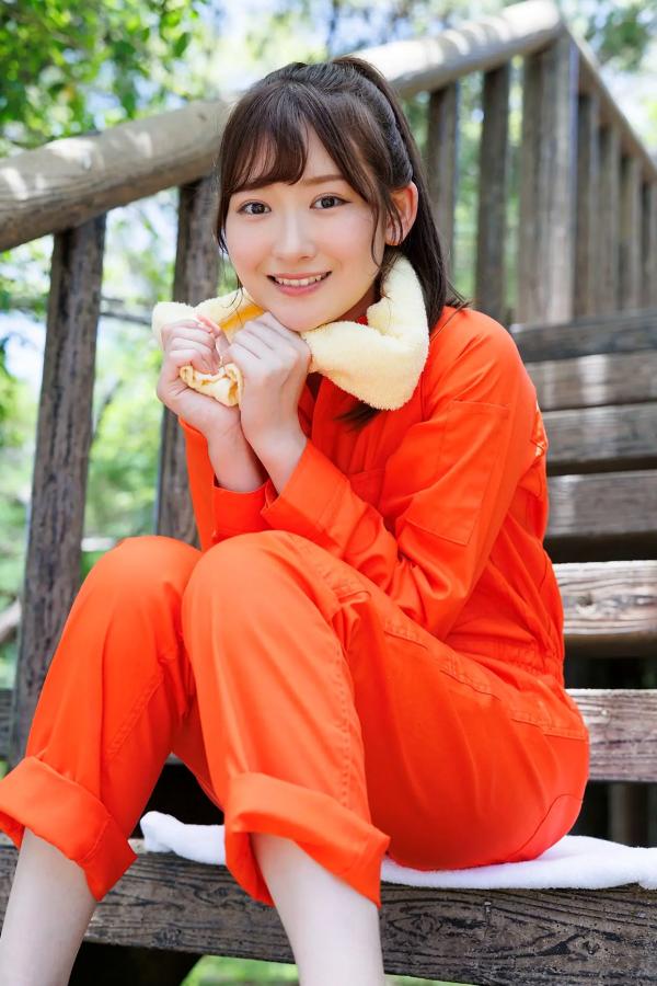    [Minisuka.tv] 近藤あさみ (Asami Kondou) - 户外工装造型，清纯笑容与性感蕾丝比基尼的治愈系福利第22张图片