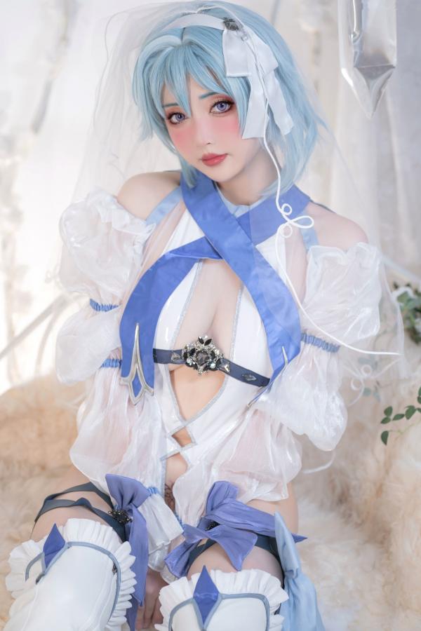    爆机少女喵小吉-12月T3-双子：最强冰雪组合，梦幻角色扮演cosplay冷艳女王极致私房写真第1张图片
