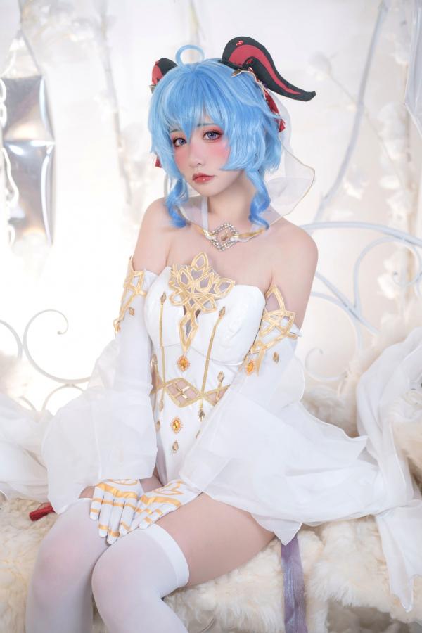    爆机少女喵小吉-12月T3-双子：最强冰雪组合，梦幻角色扮演cosplay冷艳女王极致私房写真第5张图片
