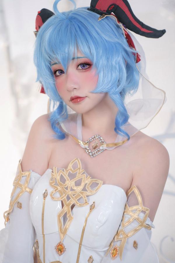    爆机少女喵小吉-12月T3-双子：最强冰雪组合，梦幻角色扮演cosplay冷艳女王极致私房写真第6张图片