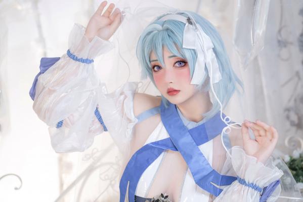    爆机少女喵小吉-12月T3-双子：最强冰雪组合，梦幻角色扮演cosplay冷艳女王极致私房写真第12张图片