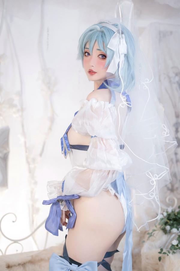    爆机少女喵小吉-12月T3-双子：最强冰雪组合，梦幻角色扮演cosplay冷艳女王极致私房写真第56张图片