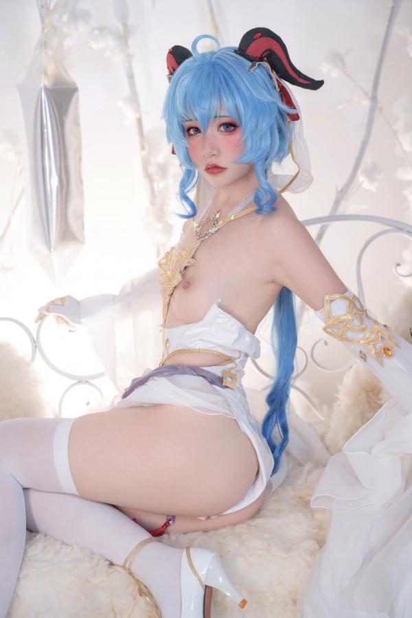    爆机少女喵小吉-12月T3-双子：最强冰雪组合，梦幻角色扮演cosplay冷艳女王极致私房写真第83张图片