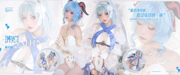    爆机少女喵小吉-12月T3-双子：最强冰雪组合，梦幻角色扮演cosplay冷艳女王极致私房写真第92张图片