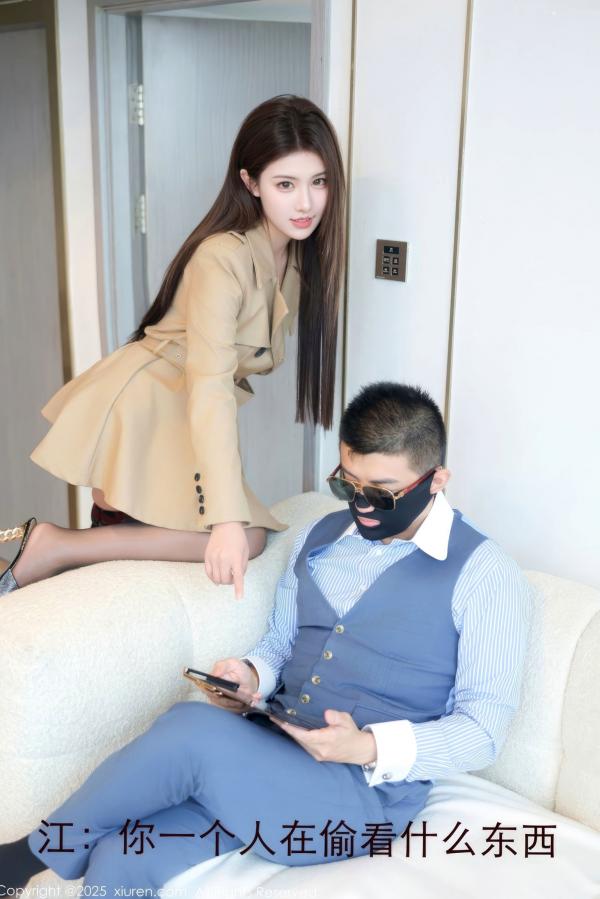    秀人网10079江淑影river：精致黑色蕾丝内衣与黑丝诱惑，演绎极致私房大尺度女神风情，绝美动人！第6张图片