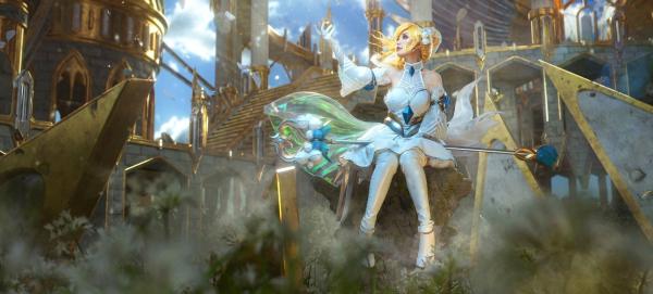    爆机少女喵小吉-水晶玫瑰主题Cosplay大尺度艺术写真，花丛间的梦幻诱惑与极致身材展现第33张图片