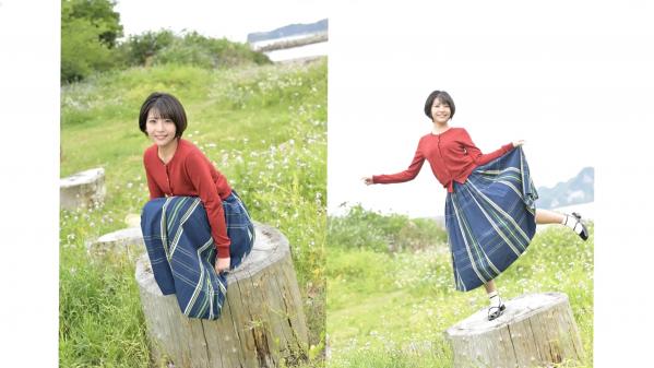    Exciting Girls 佐々木萌香数字写真集vol.1：短发日系纯欲私房，红衣蕾丝诱惑写真第2张图片