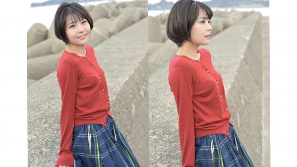    Exciting Girls 佐々木萌香数字写真集vol.1：短发日系纯欲私房，红衣蕾丝诱惑写真第11张图片