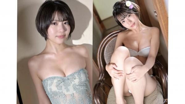    Exciting Girls 佐々木萌香数字写真集vol.1：短发日系纯欲私房，红衣蕾丝诱惑写真第35张图片