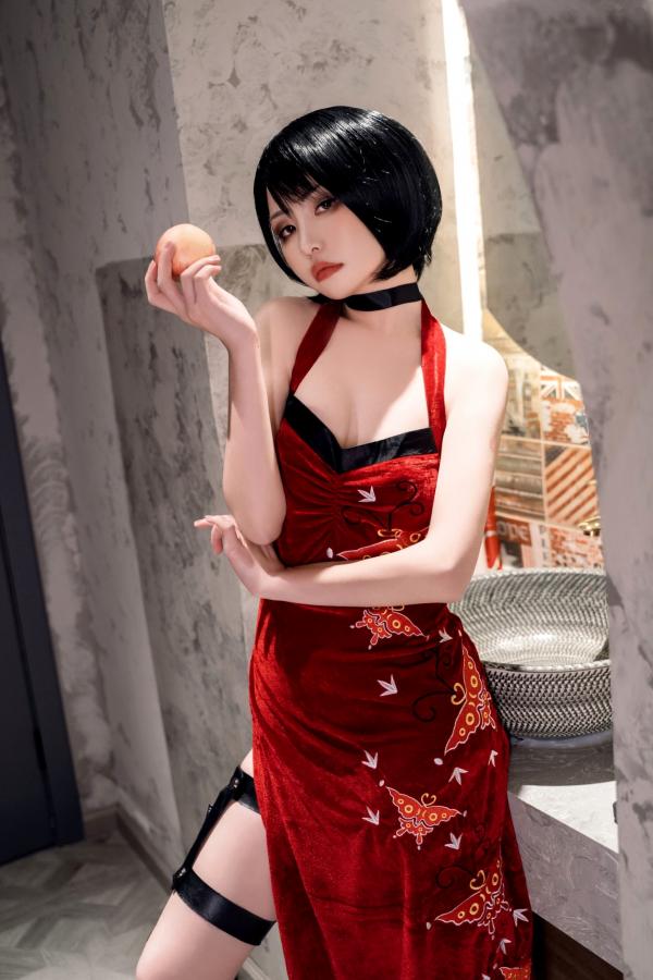    爆机少女喵小吉-生化危机艾达王cosplay私房大尺度写真，冷艳诱惑角色扮演第16张图片