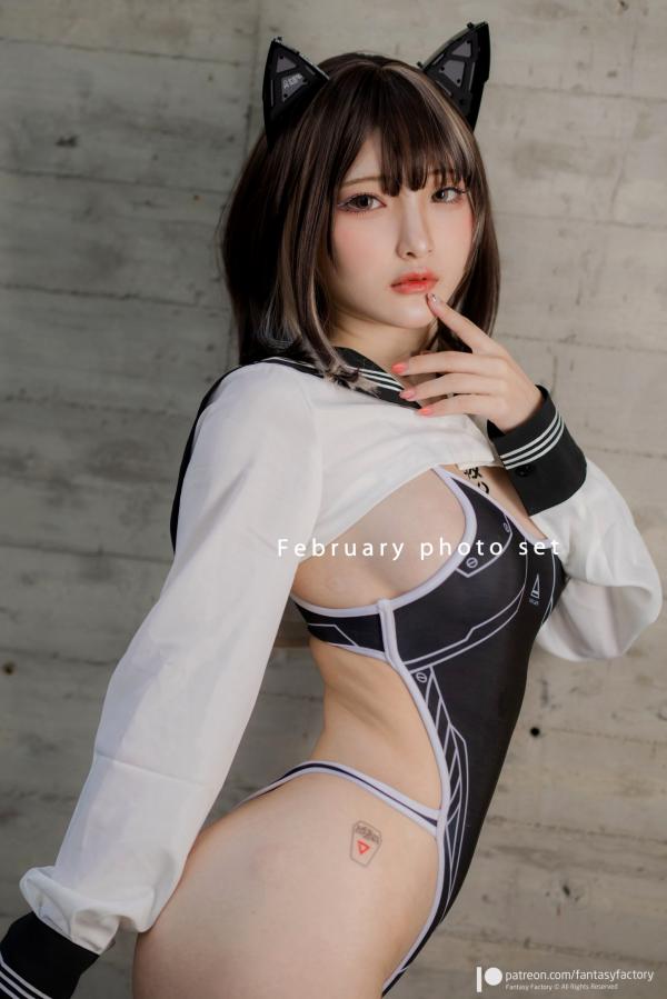    Fantasy Factory小丁Ding 2022年2月精选合集：清纯泳装、动漫Cosplay与性感私房写真预览第8张图片