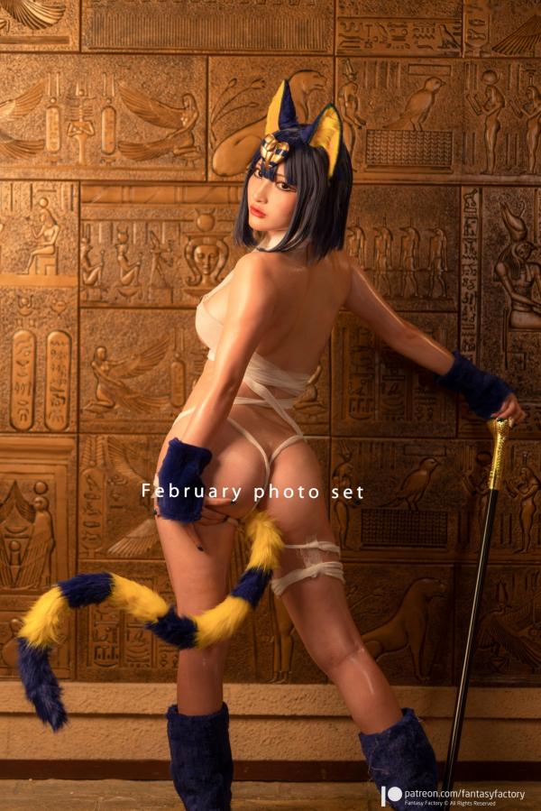    Fantasy Factory小丁Ding 2022年2月精选合集：清纯泳装、动漫Cosplay与性感私房写真预览第14张图片