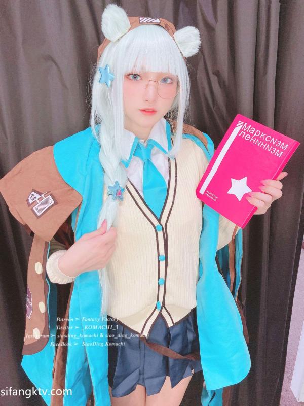    Fantasy-Factory 小丁Ding 特别版自拍写真，清纯校服美少女居家私房日常，甜美可爱萌系写真集 (2021.09)第8张图片