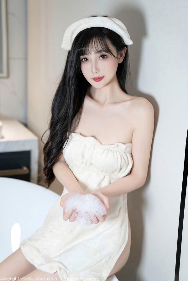    XiuRen秀人网-10005-樱桃小阑子-白浴衣浴缸湿身爆乳-清纯御姐居家私房照-浴室性感写真-2025.03.12第50张图片