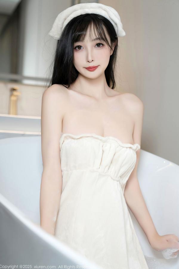    XiuRen秀人网-10005-樱桃小阑子-白浴衣浴缸湿身爆乳-清纯御姐居家私房照-浴室性感写真-2025.03.12第53张图片
