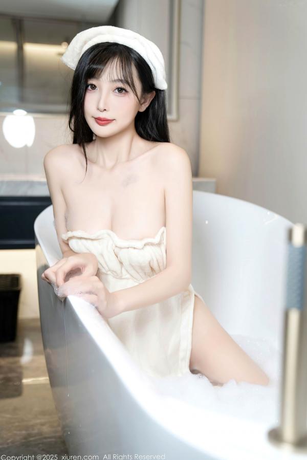    XiuRen秀人网-10005-樱桃小阑子-白浴衣浴缸湿身爆乳-清纯御姐居家私房照-浴室性感写真-2025.03.12第54张图片