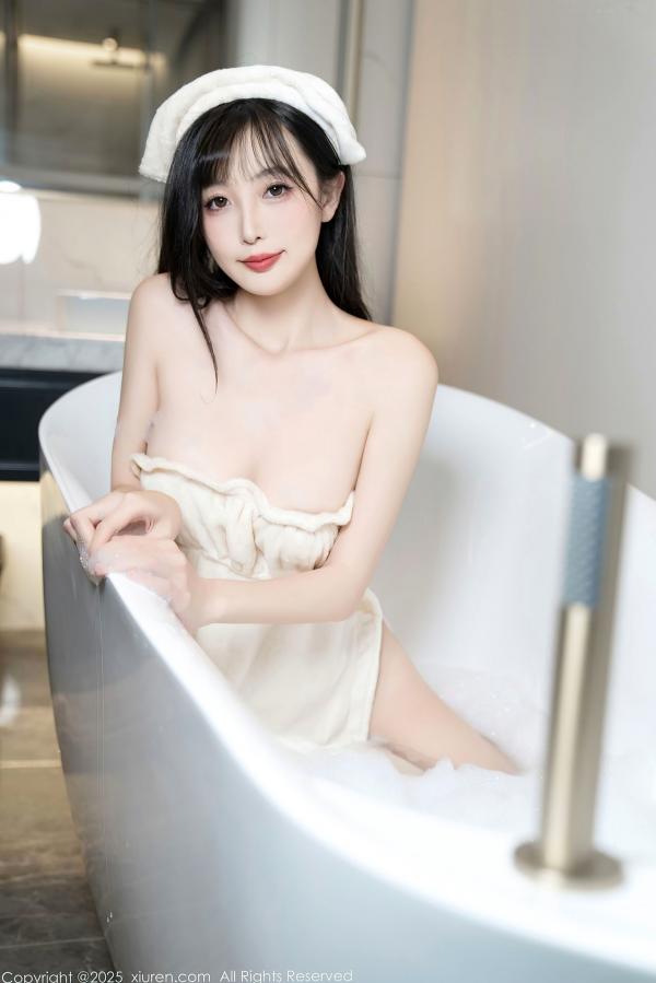    XiuRen秀人网-10005-樱桃小阑子-白浴衣浴缸湿身爆乳-清纯御姐居家私房照-浴室性感写真-2025.03.12第55张图片