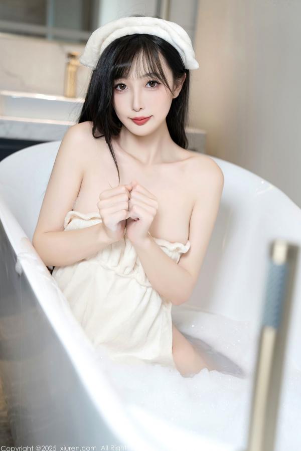    XiuRen秀人网-10005-樱桃小阑子-白浴衣浴缸湿身爆乳-清纯御姐居家私房照-浴室性感写真-2025.03.12第57张图片