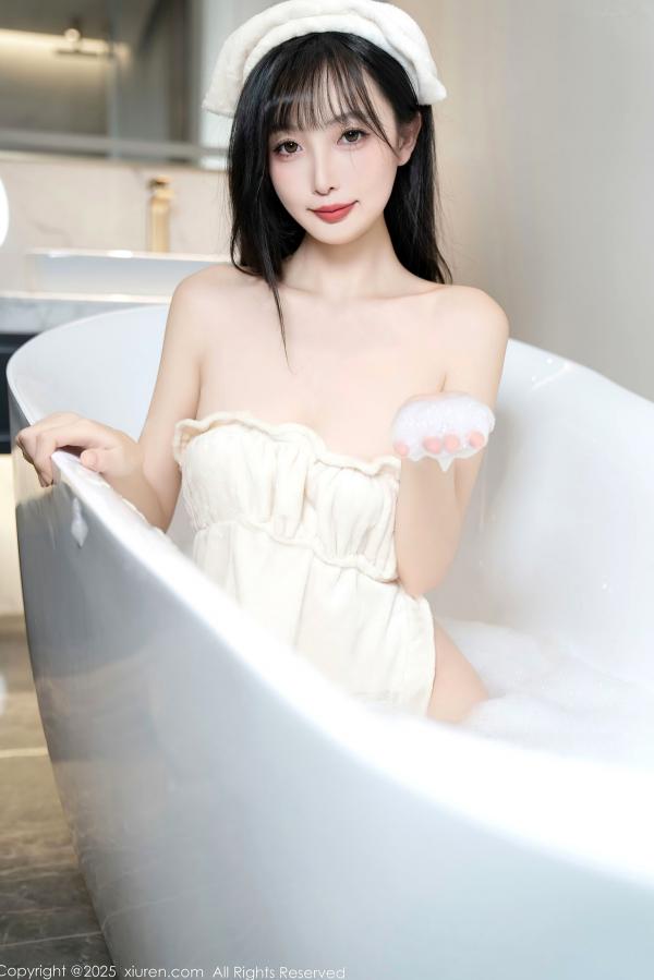    XiuRen秀人网-10005-樱桃小阑子-白浴衣浴缸湿身爆乳-清纯御姐居家私房照-浴室性感写真-2025.03.12第59张图片