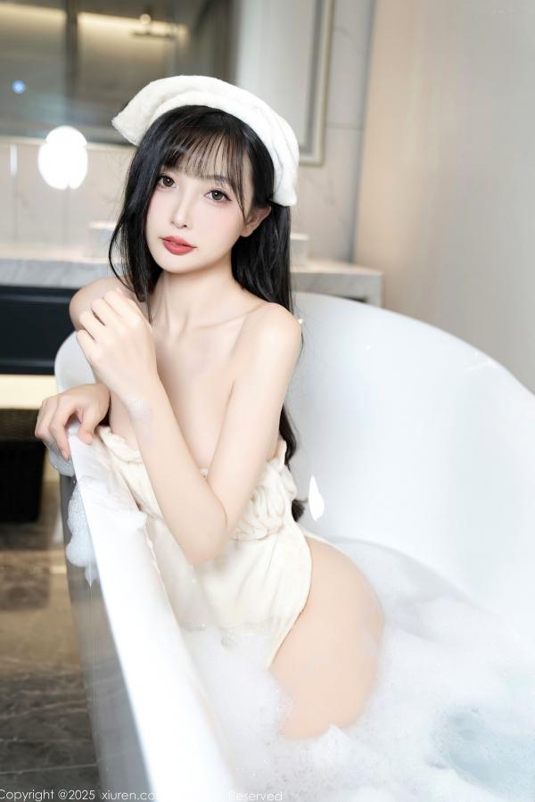    XiuRen秀人网-10005-樱桃小阑子-白浴衣浴缸湿身爆乳-清纯御姐居家私房照-浴室性感写真-2025.03.12第63张图片
