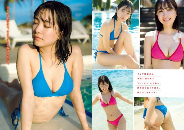    [Young Magazine] 2024 No.39 今森茉耶 ゆめぽて 中川心 写真精选 比基尼泳装 居家私房诱惑 治愈元气美少女第4张图片