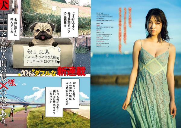    [Young Magazine] 2024 No.39 今森茉耶 ゆめぽて 中川心 写真精选 比基尼泳装 居家私房诱惑 治愈元气美少女第6张图片