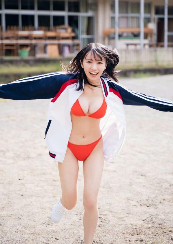    椿野ゆう子 - BACK IN すく～る (清纯童颜巨乳校园泳装私房美图)第44张图片