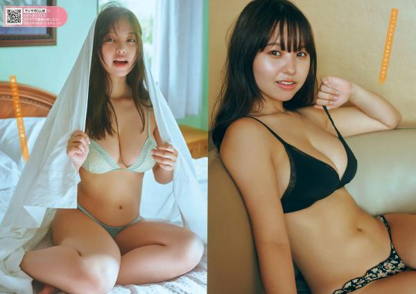    [Young Magazine] 2024 No.38 本郷柚巴，夏日元气比基尼写真，傲人美胸尽显诱惑魅力第5张图片