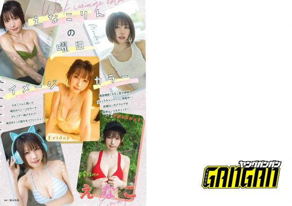    [Young Gangan] 2024 No.17 えなこ えい梨 高清写真集——居家私房内衣与清新泳装诱惑第2张图片