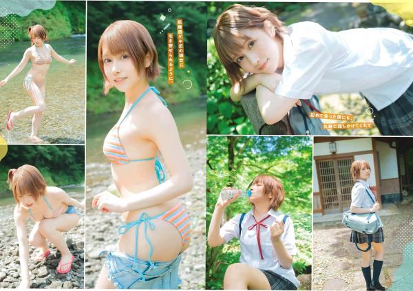   [Young Gangan] 2024 No.17 えなこ えい梨 高清写真集——居家私房内衣与清新泳装诱惑第9张图片