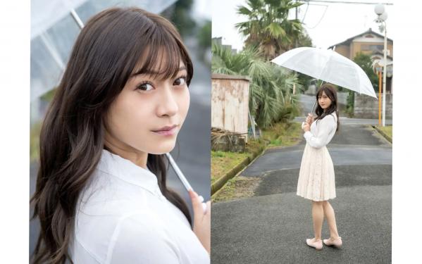    藤井レイラ - Reira 纯欲私房白色衬衫与蕾丝内衣写真大片第2张图片