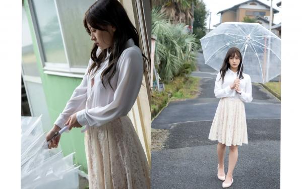    藤井レイラ - Reira 纯欲私房白色衬衫与蕾丝内衣写真大片第5张图片