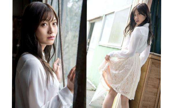    藤井レイラ - Reira 纯欲私房白色衬衫与蕾丝内衣写真大片第7张图片